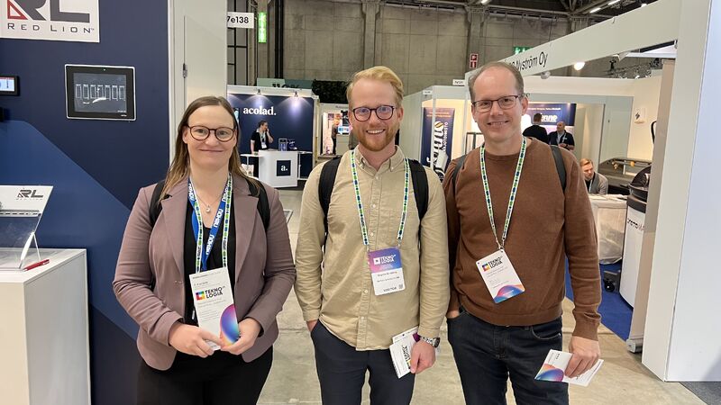 Had an exciting day at Teknologia fair in Helsinki ✨