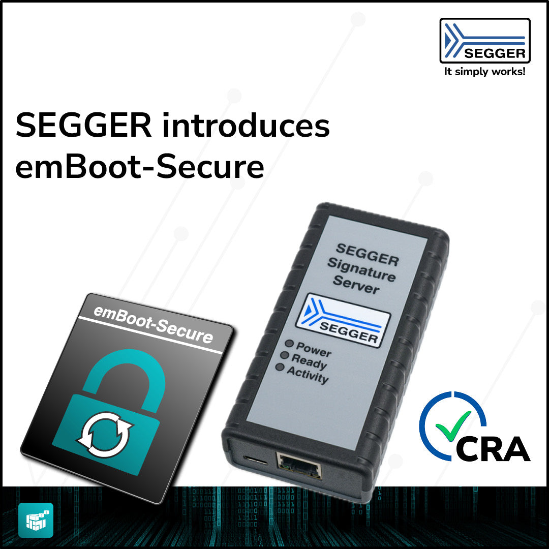 SEGGER announces emBoot-Secure for secure, CRA-compliant firmware  updates