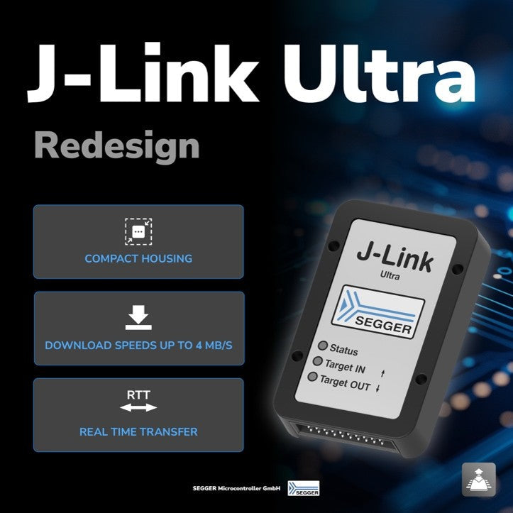 SEGGER introduces a redesigned J-Link Ultra