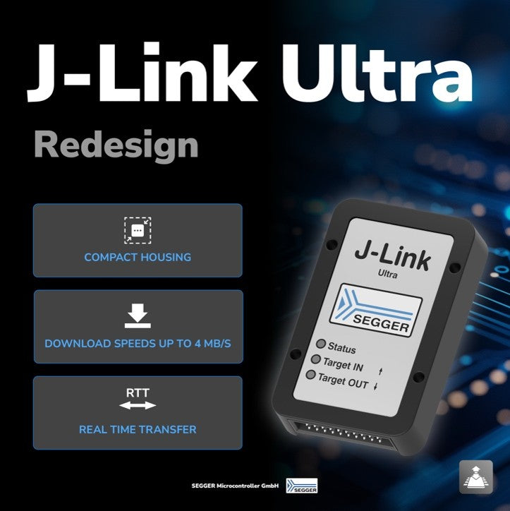 SEGGER introduces a redesigned J-Link Ultra