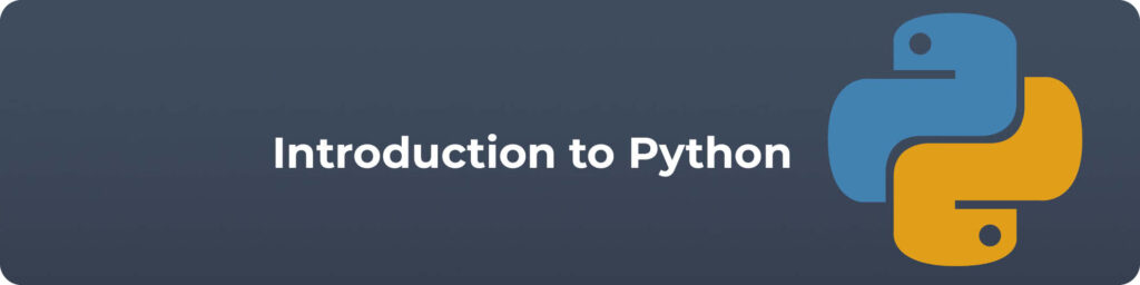 introduction to Python